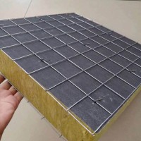 鋼網(wǎng)巖棉復合板，插絲巖棉復合板廠家