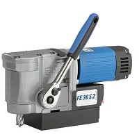 小型臥式磁力鉆，管道鉆孔選用鋼板鉆FE36S