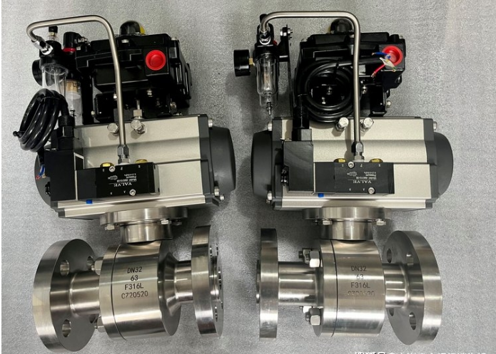 氣動(dòng)三片式球閥..3..